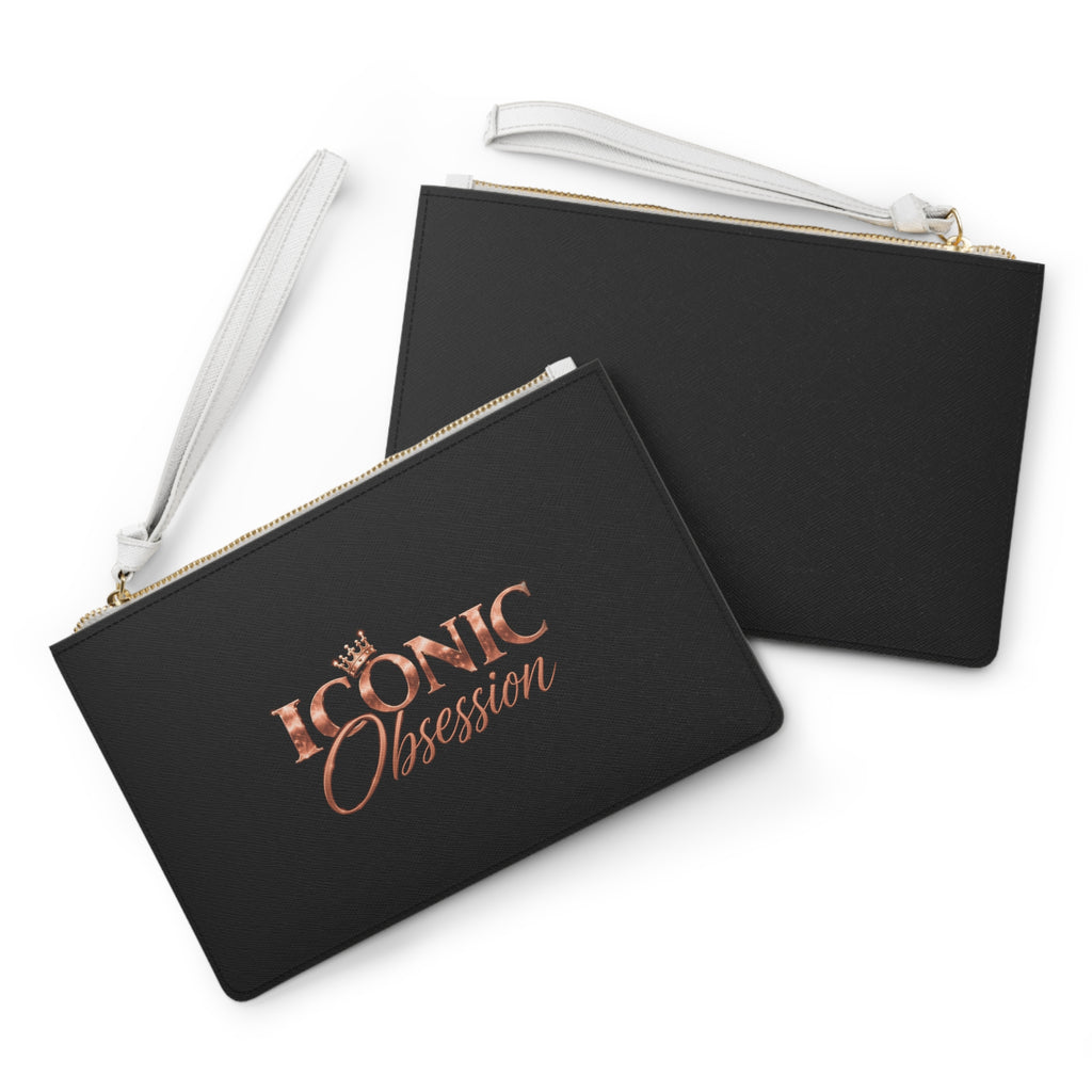 ICONIC Obsession Signature Clutch, two clutches, angled view
