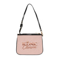 ICONIC Obsession Petite Shoulder Bag in blush, front view with rose-gold crown logo