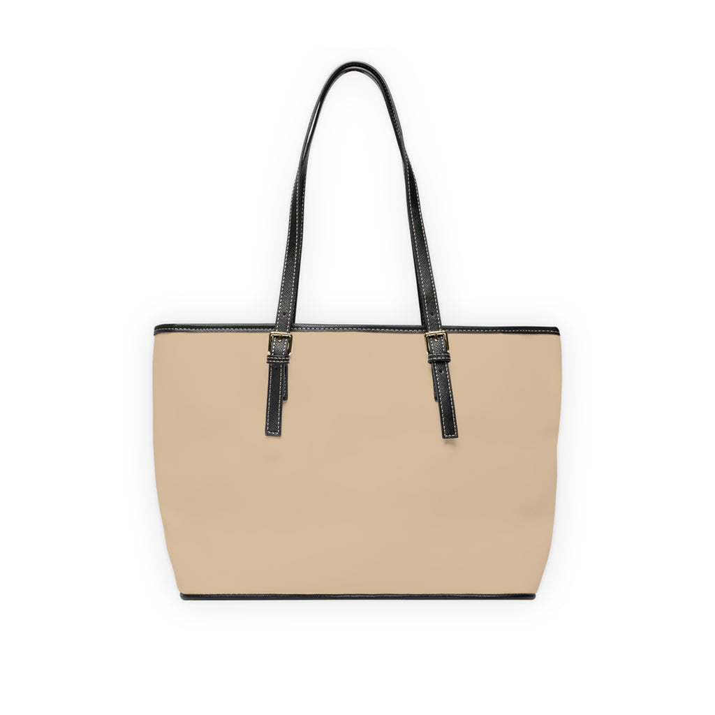 ICONIC Obsession Signature Tote in champagne, back view