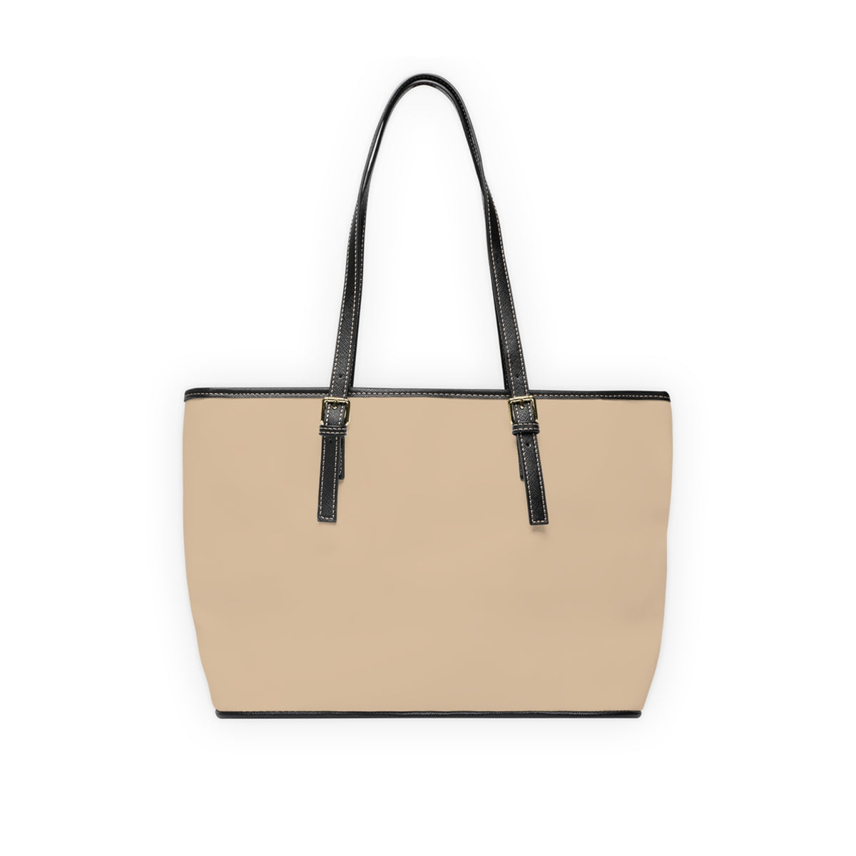 ICONIC Obsession Signature Tote in champagne, back view