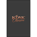 ICONIC Obsession Signature Journal, front cover with engraved ICONIC Obsession crown logo