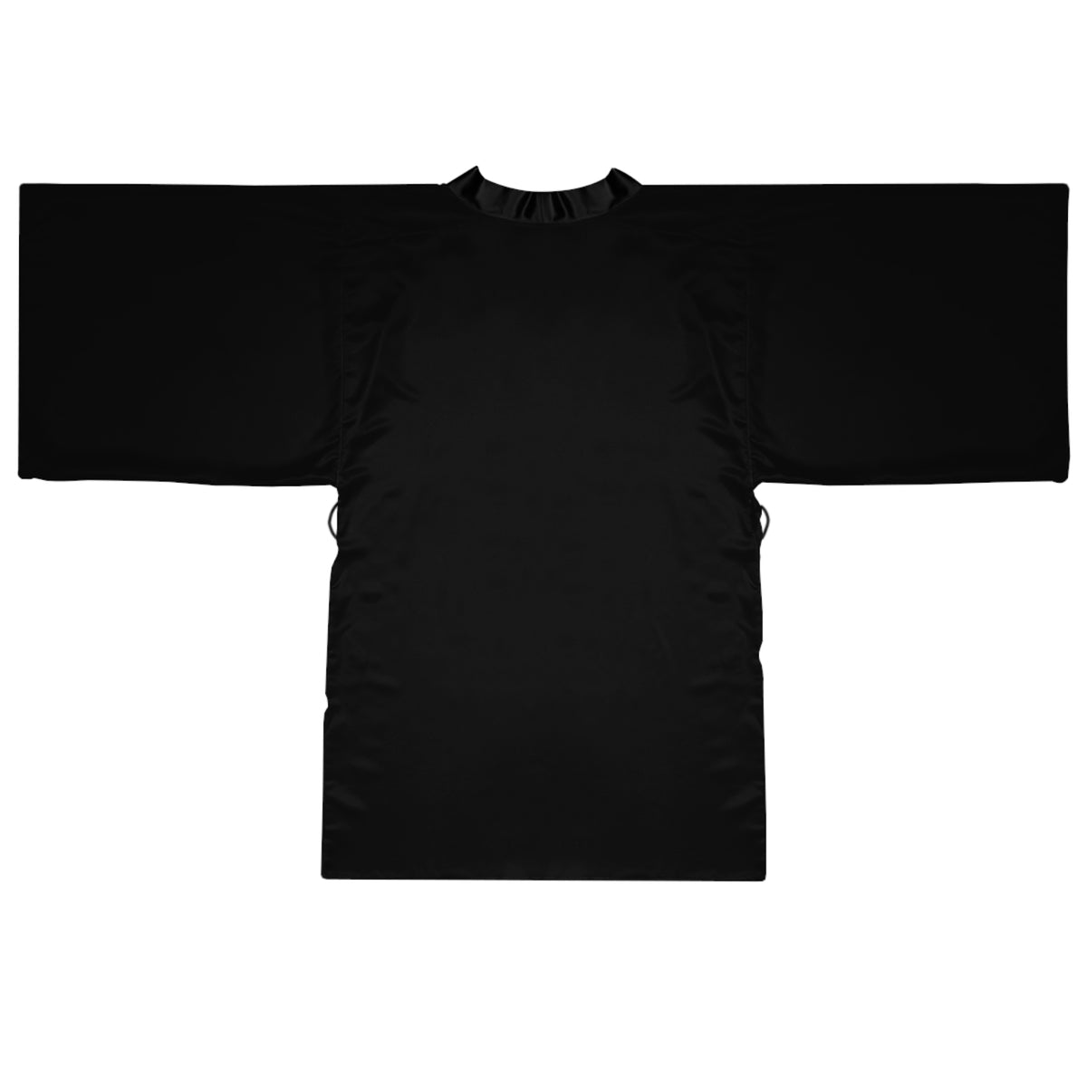 ICONIC Obsession black kimono robe, back view