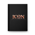 ICON TV Classic Journal, front cover with rose-gold ICON TV logo and tagline