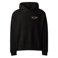 ICON Empire Hoodie, front, rose-gold-tone ICON Empire logo on the left chest