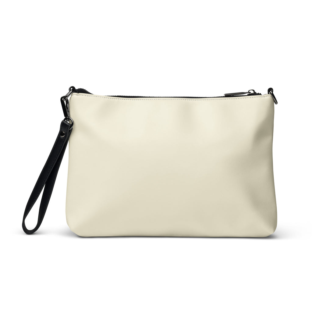 ICON Queen Ivory Crossbody in ivory, back view