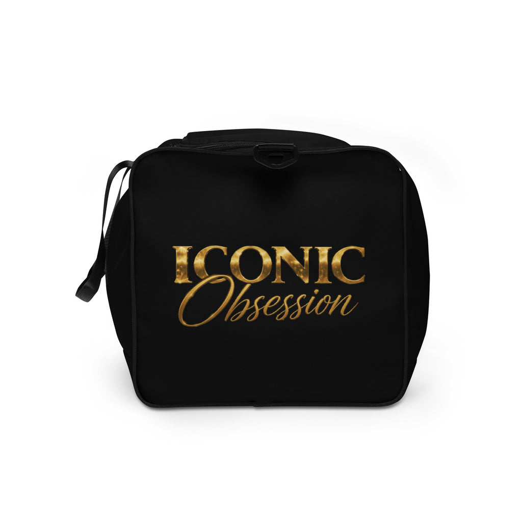 ICONIC Obsession Men's Duffle in black, left side view