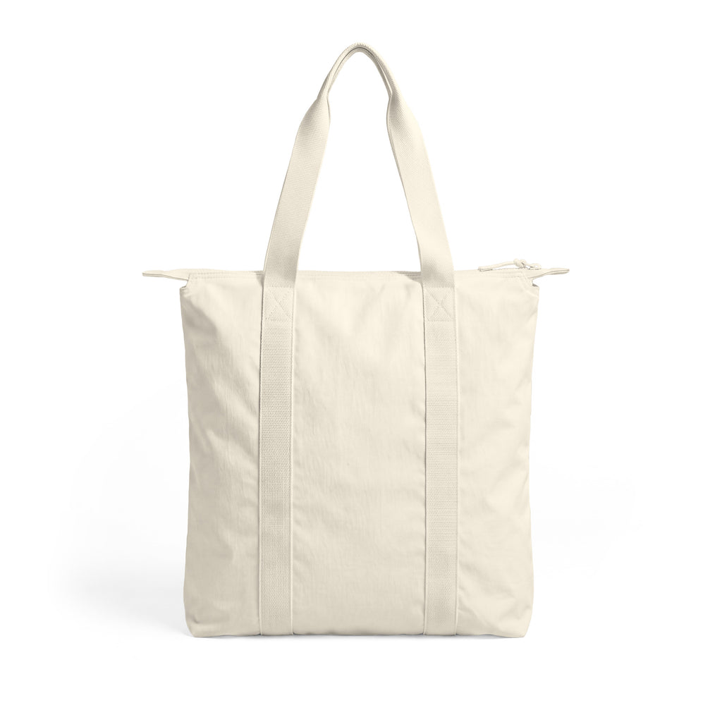 ICON Queen Carry-All Tote in ivory, back view
