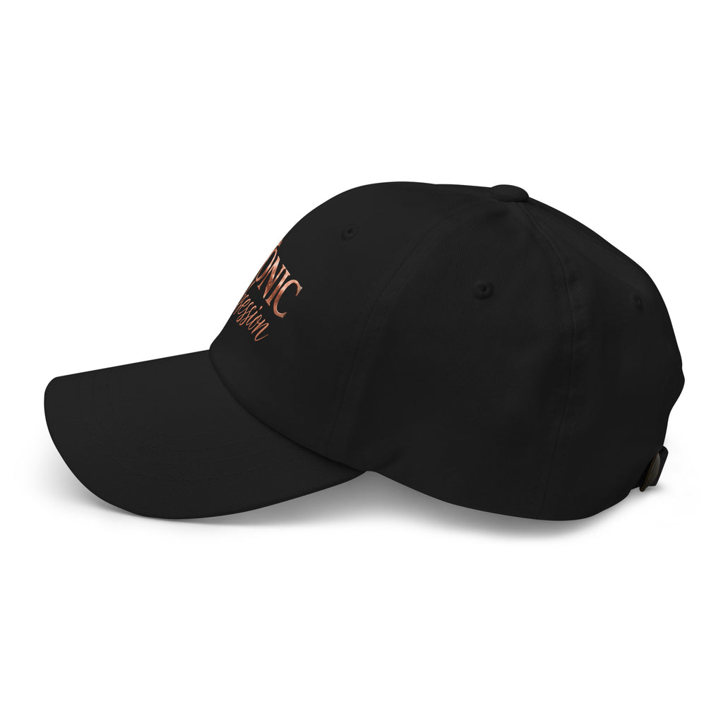 ICONIC Obsession Signature Hat in black, left side view