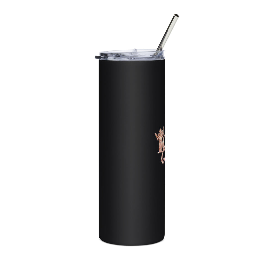 ICON Queen Tumbler in black, right side view