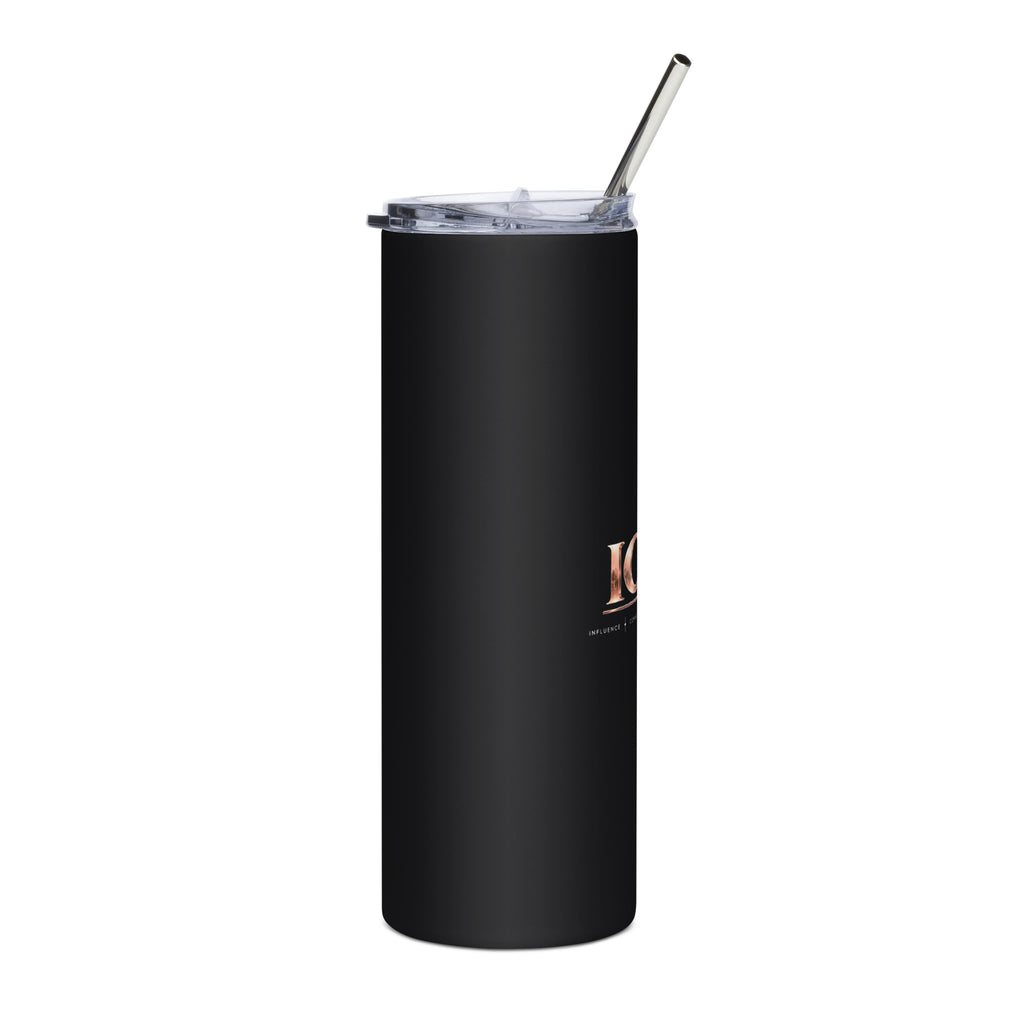 ICON TV Tumbler in black, right side view