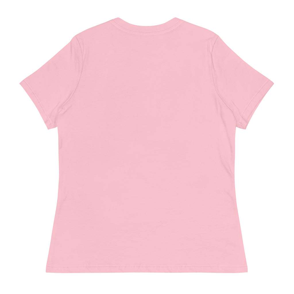 ICON TV Tee in pink, back view