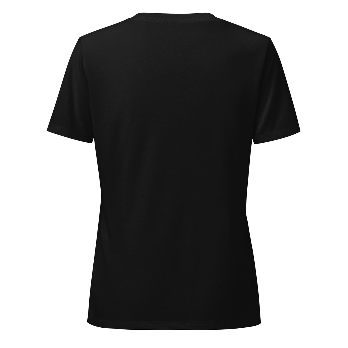 ICON TV V-Neck in black, back view